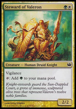 Steward of Valeron (Duel Decks: Knights vs Dragons) Medium Play