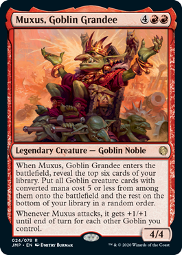 Muxus, Goblin Grandee (Jumpstart) Near Mint