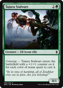 Tajuru Stalwart (Battle for Zendikar) Medium Play