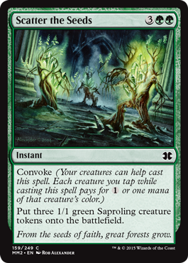 Scatter the Seeds (Modern Masters 2015) Medium Play