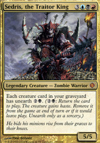 Sedris, the Traitor King (Shards of Alara) Medium Play