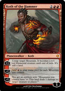 Koth of the Hammer (Duel Decks: Venser vs Koth) Near Mint Foil