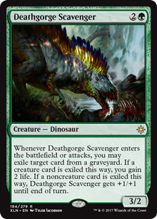 Deathgorge Scavenger (Ixalan) Light Play