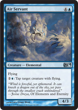 Air Servant (Magic 2014 Core Set) Light Play Foil