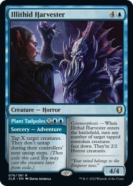 Illithid Harvester (Commander Legends: Battle for Baldur's Gate) Light Play