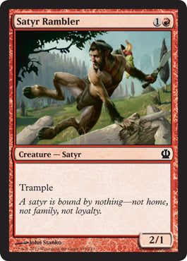 Satyr Rambler (Theros) Medium Play