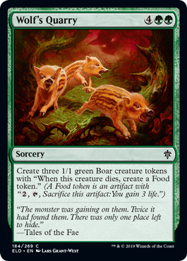 Wolf's Quarry (Throne of Eldraine) Near Mint