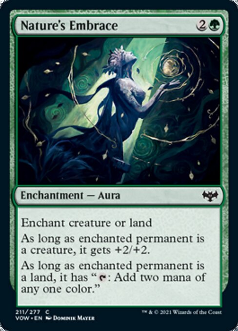 Nature's Embrace (Innistrad: Crimson Vow) Medium Play