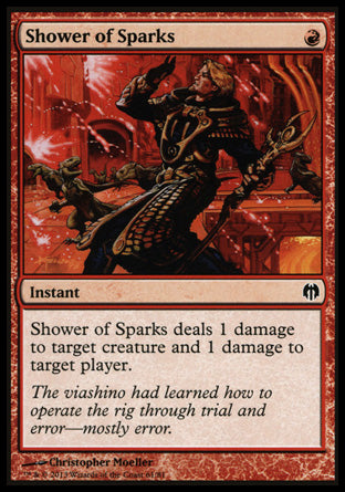 Shower of Sparks (Duel Decks: Heroes vs Monsters) Medium Play