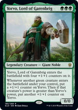 Yorvo, Lord of Garenbrig (Throne of Eldraine) Near Mint Foil