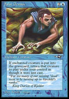 False Demise (2) (Alliances) Medium Play