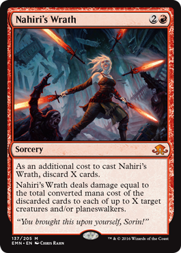 Nahiri's Wrath (Eldritch Moon) Near Mint Foil