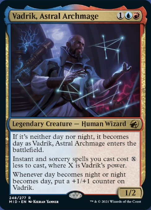 Vadrik, Astral Archmage (Innistrad: Midnight Hunt) Medium Play