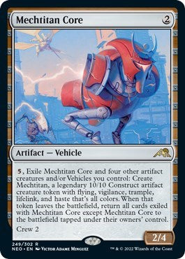 Mechtitan Core (Kamigawa: Neon Dynasty) Near Mint Foil