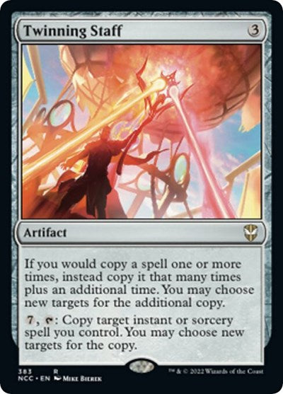 Twinning Staff (Commander: Streets of New Capenna) Near Mint