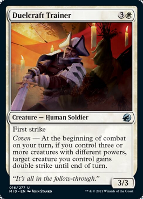 Duelcraft Trainer (Innistrad: Midnight Hunt) Near Mint