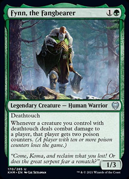 Fynn, the Fangbearer (Kaldheim) Medium Play