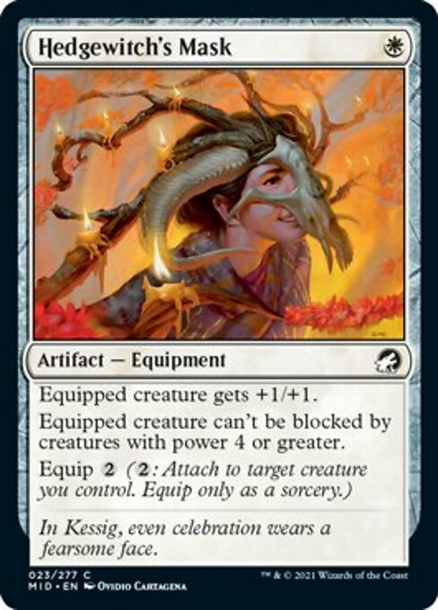 Hedgewitch's Mask (Innistrad: Midnight Hunt) Near Mint