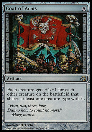Coat of Arms (Premium Deck Series: Slivers) Near Mint Foil