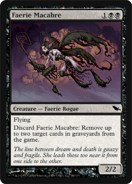 Faerie Macabre (Shadowmoor) Medium Play Foil