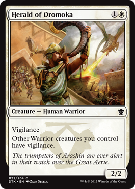 Herald of Dromoka (Dragons of Tarkir) Near Mint