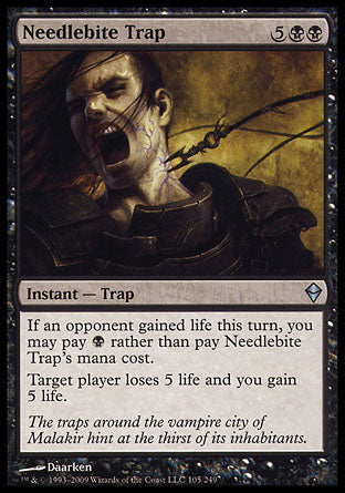 Needlebite Trap (Zendikar) Light Play