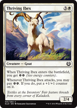 Thriving Ibex (Kaladesh) Medium Play