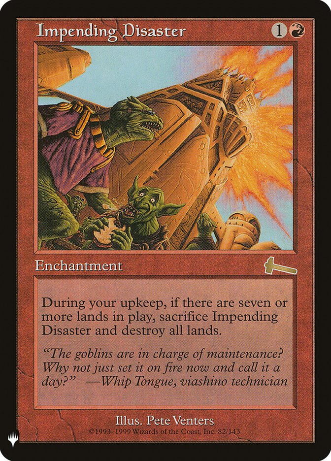 Impending Disaster (Mystery Booster) Light Play