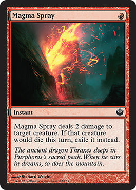 Magma Spray (Journey into Nyx) Light Play