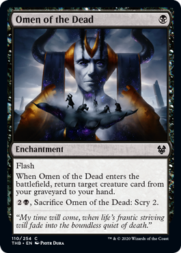 Omen of the Dead (Theros Beyond Death) Light Play