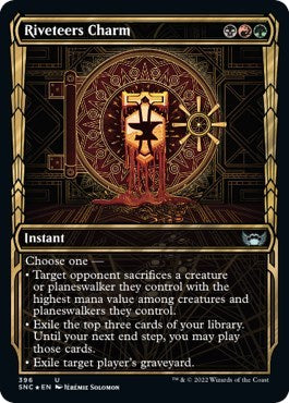 Riveteers Charm (Gilded Foil) (Streets of New Capenna) Near Mint Foil