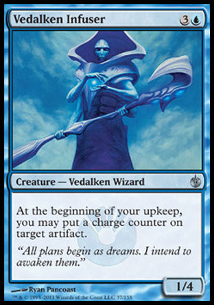 Vedalken Infuser (Mirrodin Besieged) Medium Play