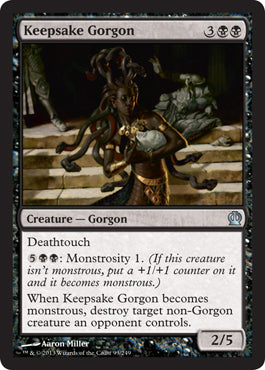 Keepsake Gorgon (Theros) Medium Play