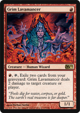 Grim Lavamancer (Magic 2012 Core Set) Near Mint