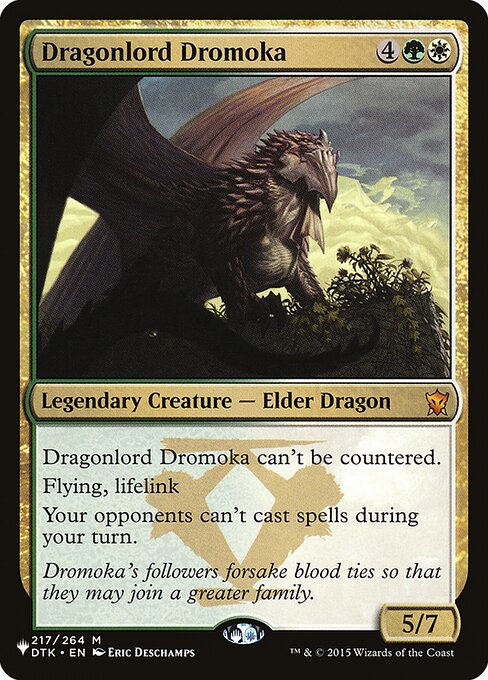 Dragonlord Dromoka (The List) Near Mint