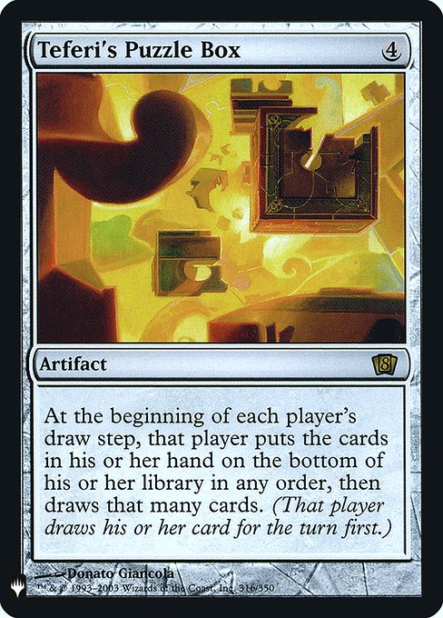Teferi's Puzzle Box (Mystery Booster Retail Edition Foils) Near Mint Foil