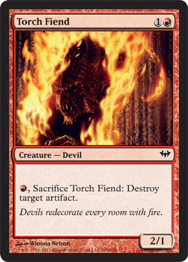 Torch Fiend (Dark Ascension) Heavy Play