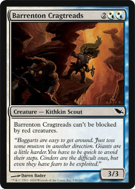 Barrenton Cragtreads (Shadowmoor) Near Mint