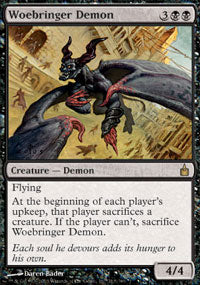 Woebringer Demon (Ravnica) Medium Play