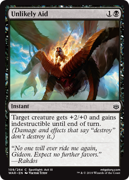 Unlikely Aid (War of the Spark) Near Mint