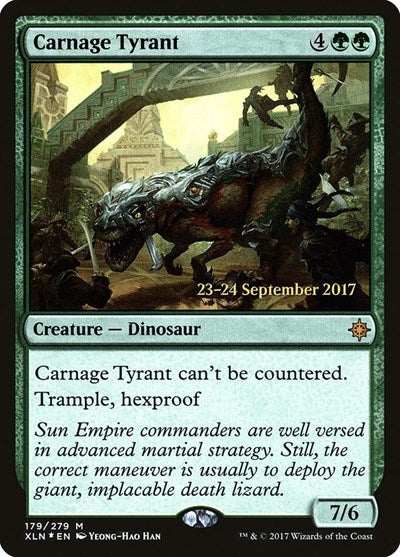 Carnage Tyrant (Promos: Prerelease Cards) Medium Play Foil