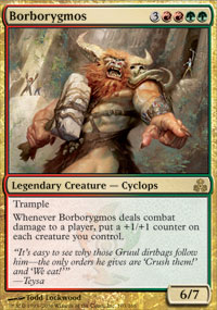 Borborygmos (Guildpact) Near Mint Foil