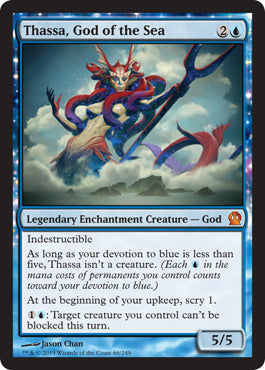 Thassa, God of the Sea (Theros) Medium Play