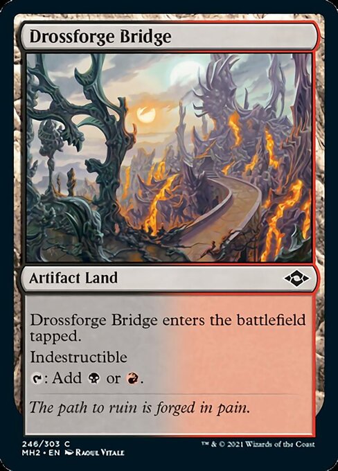 Drossforge Bridge (Modern Horizons 2) Light Play Foil