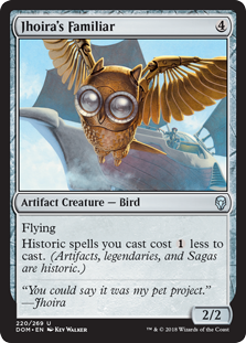 Jhoira's Familiar (Dominaria) Medium Play