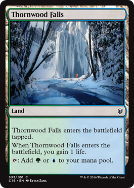 Thornwood Falls (Commander 2016 Edition) Near Mint