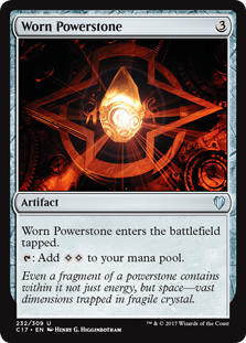 Worn Powerstone (Commander 2017) Near Mint