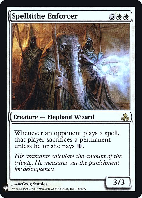 Spelltithe Enforcer (Mystery Booster Retail Edition Foils) Near Mint Foil