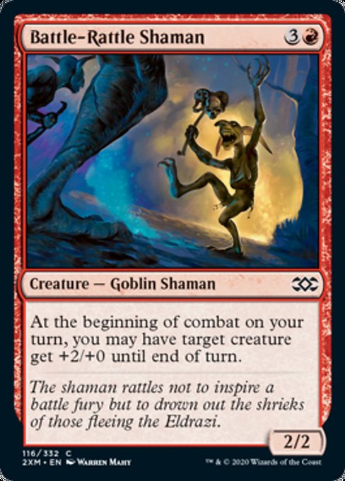 Battle-Rattle Shaman (Double Masters) Near Mint