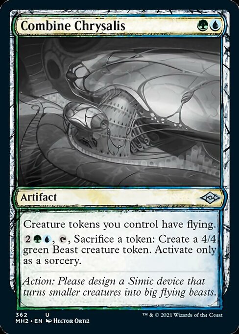 Combine Chrysalis (Showcase) (Modern Horizons 2) Near Mint